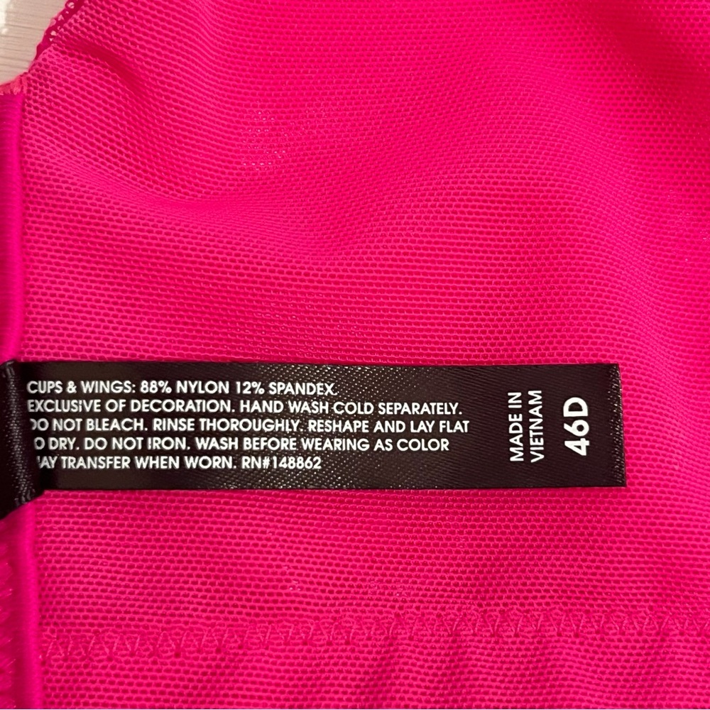 Torrid Hot Pink Lace Bra - Picture 6 of 9